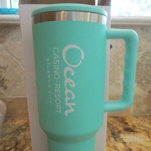 Large Sea Green Tumbler - New - Never used - Ocean Casino Resort